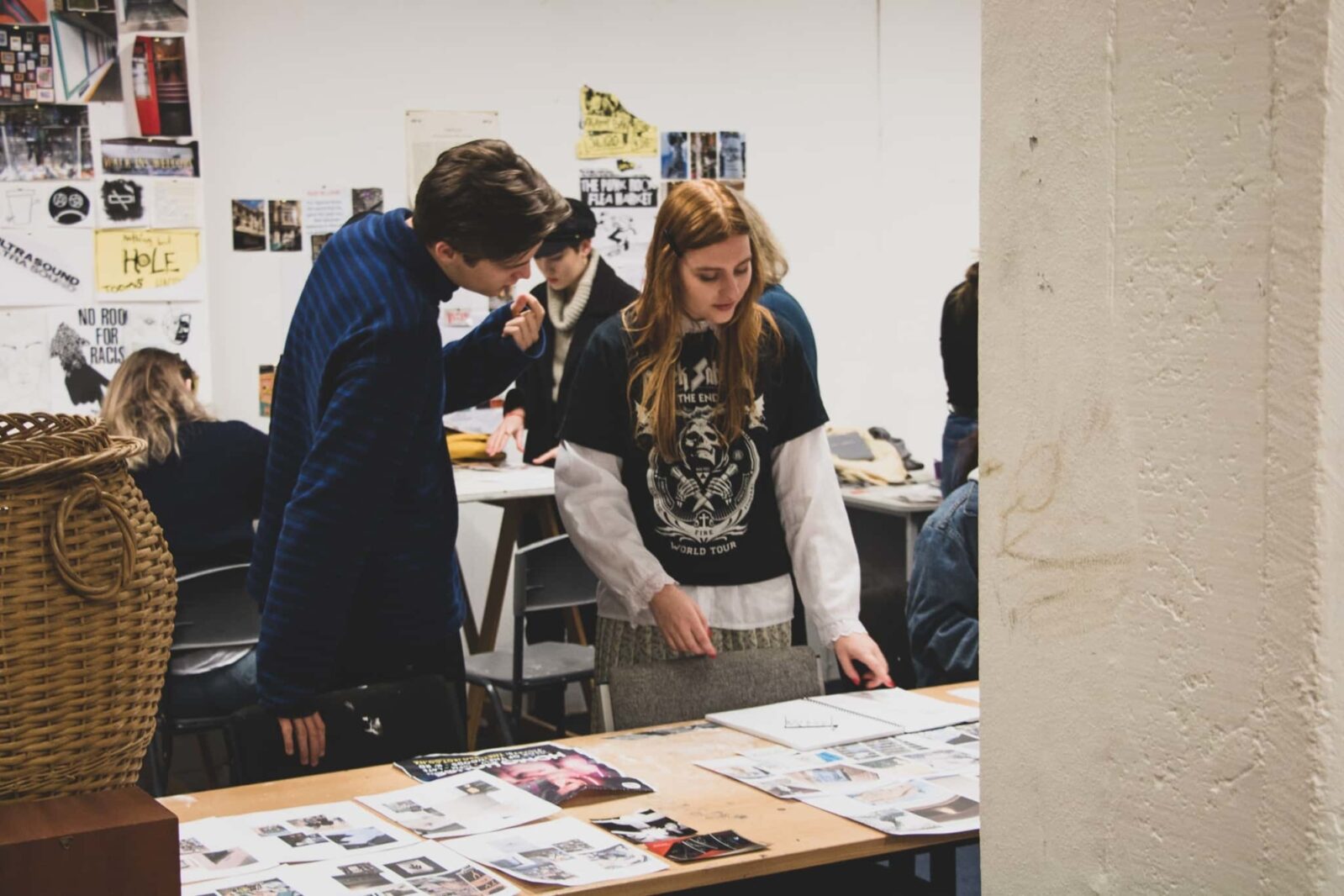 Open Studio Day at Auckland Symonds Street Campus, 24 August 2024.