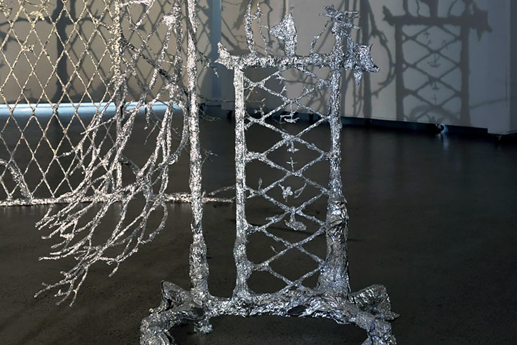 Freya Burnett, Master of Fine Arts, 2023, student work, Whitecliffe, exhibition, installation, silver, Whitecliffe End of year exhibition, Whitecliffe fine arts