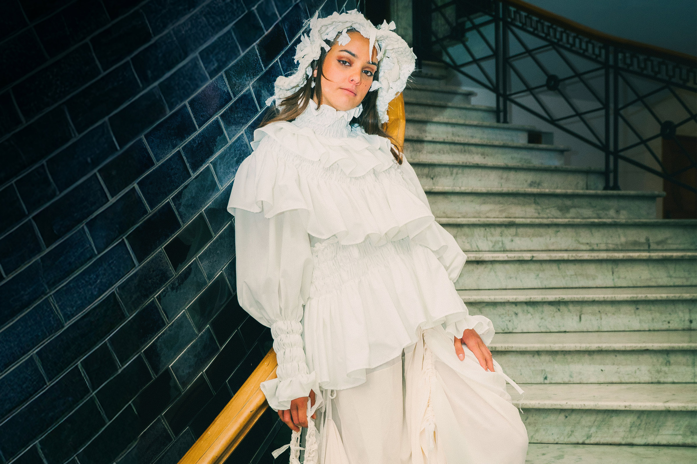 Sophie Matthews, Mini Collection: In the Clouds, Diploma in Apparel + Fashion Technology, Diploma in fashion, collection, fashion designer, Whitecliffe student work, Wellington