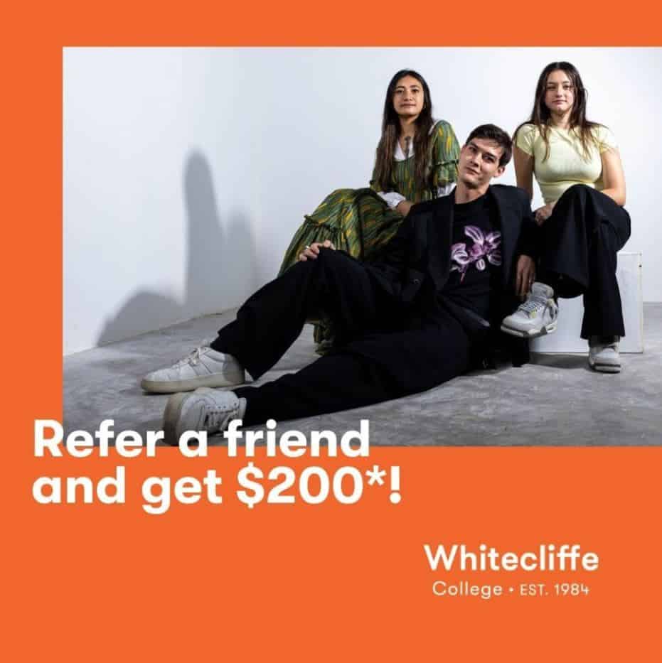 Refer a friend in February 2025. student referral